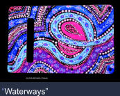 "Waterways".  1 ply Strat style back plate