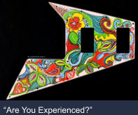 “Are You Experienced?”  3 ply, Flying V style